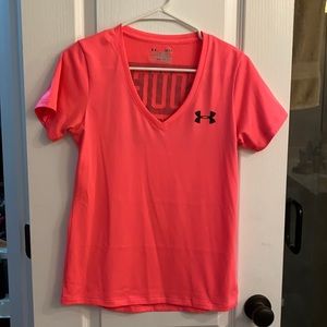 Under Armour breast cancer tee